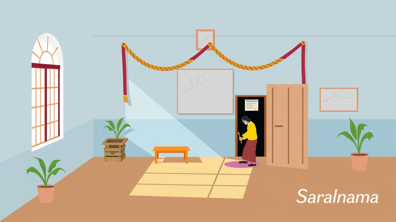 Teacher Decorates Government School at Own Expense in Udaipur