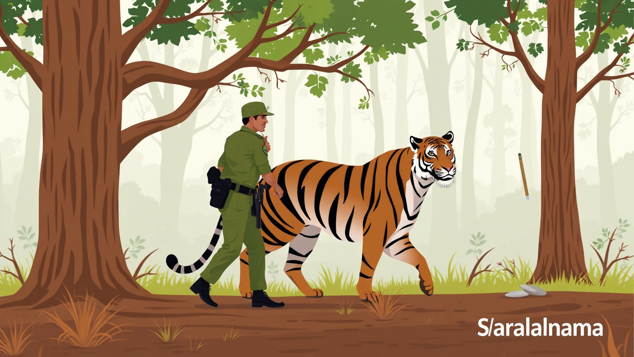 Drunk Forest Guard Assaults Staff at Pilibhit Tiger Reserve