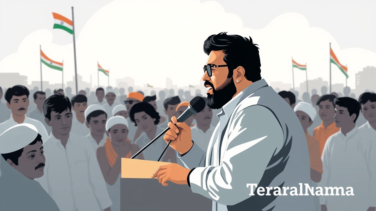 Campus Notice: Minister Chirag Paswan Addresses Rally in Gopalganj