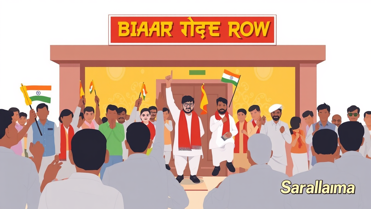 Bihar Congress Ticket Row: Protests Erupt Outside Party Office