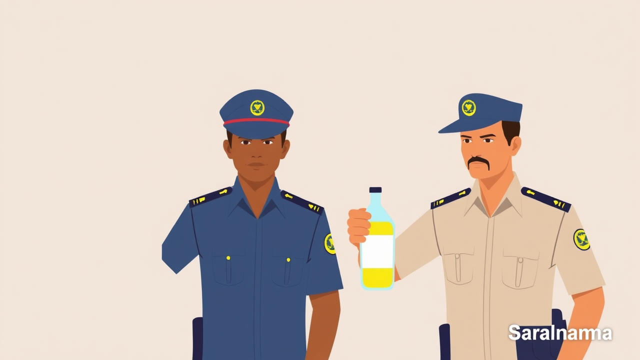 Durg Police Arrest Two for Illegal Liquor Sale
