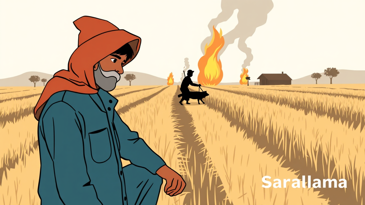 Farmer Fined for Stubble Burning in Narnaund