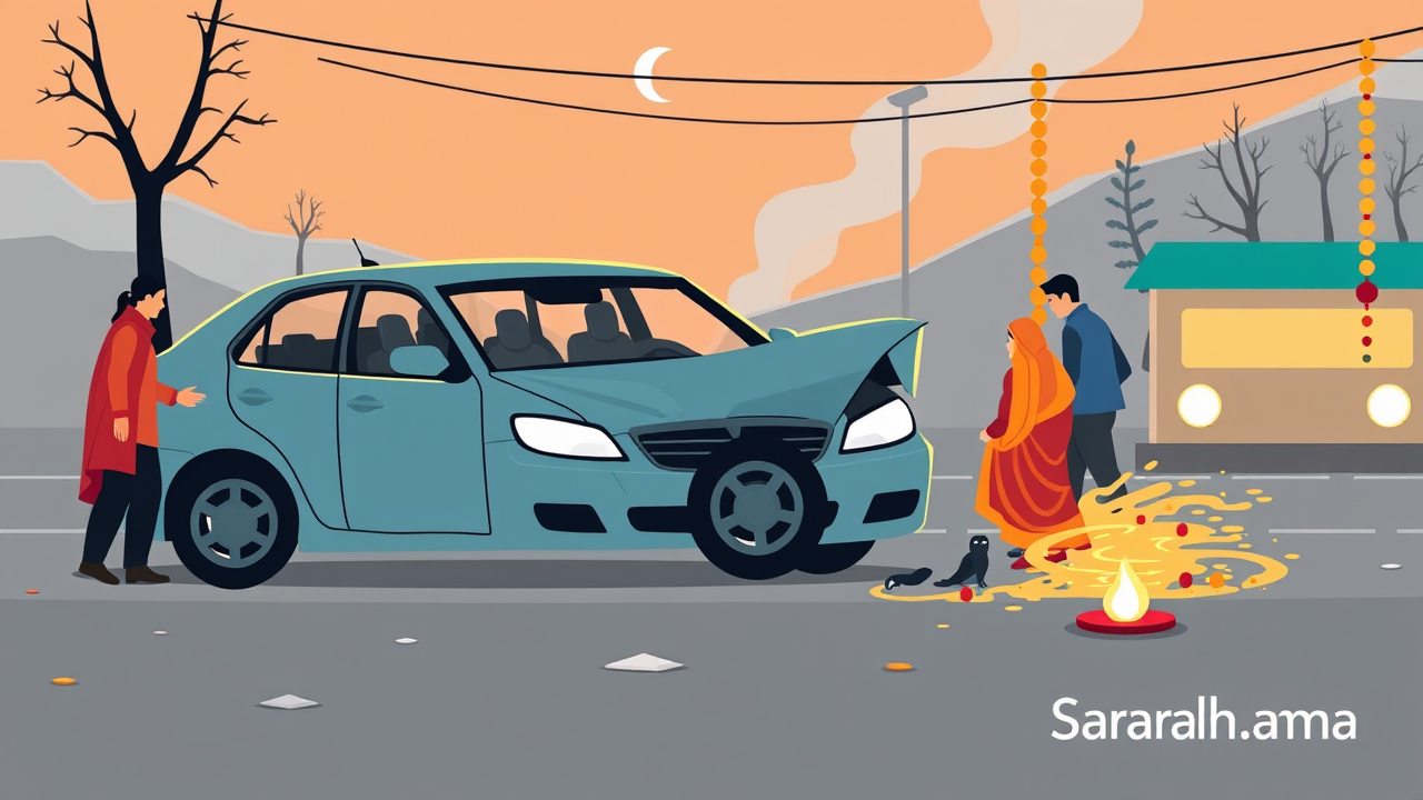 Car Crash Claims 3 Lives in Uttarakhand on Bhai Dooj