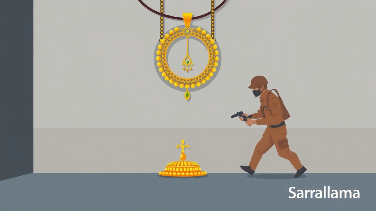 Thieves Steal ₹45 Lakh Worth of Jewelry in Gwalior