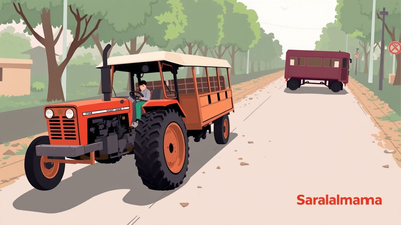 Tractor-Trolley Accident Kills Man in Morena