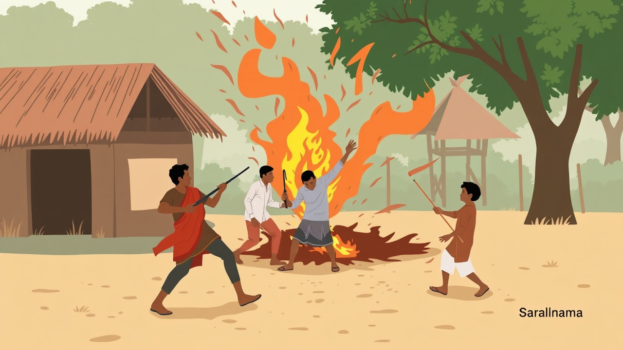 Violent Clash During Festival in Chhattisgarh Village