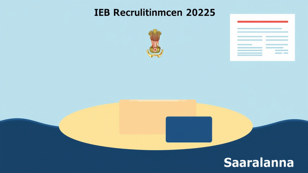 IB Recruitment 2025: 258 ACIO II/Tech Posts Open