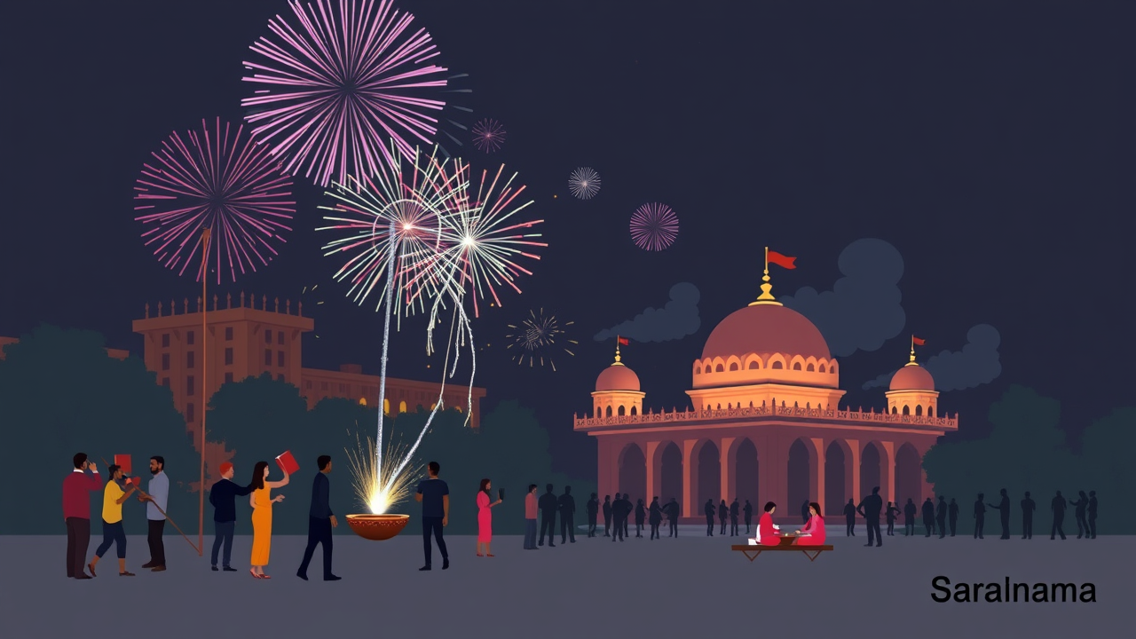 IIT Guwahati Diwali Fireworks Battle Sparks Controversy