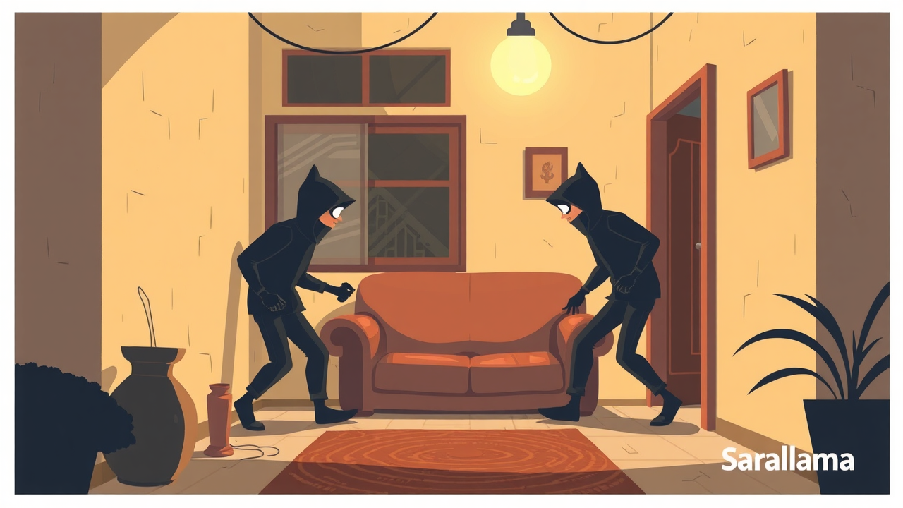 2 Thieves Caught on Camera in Lucknow Home, Owner Alerts from US