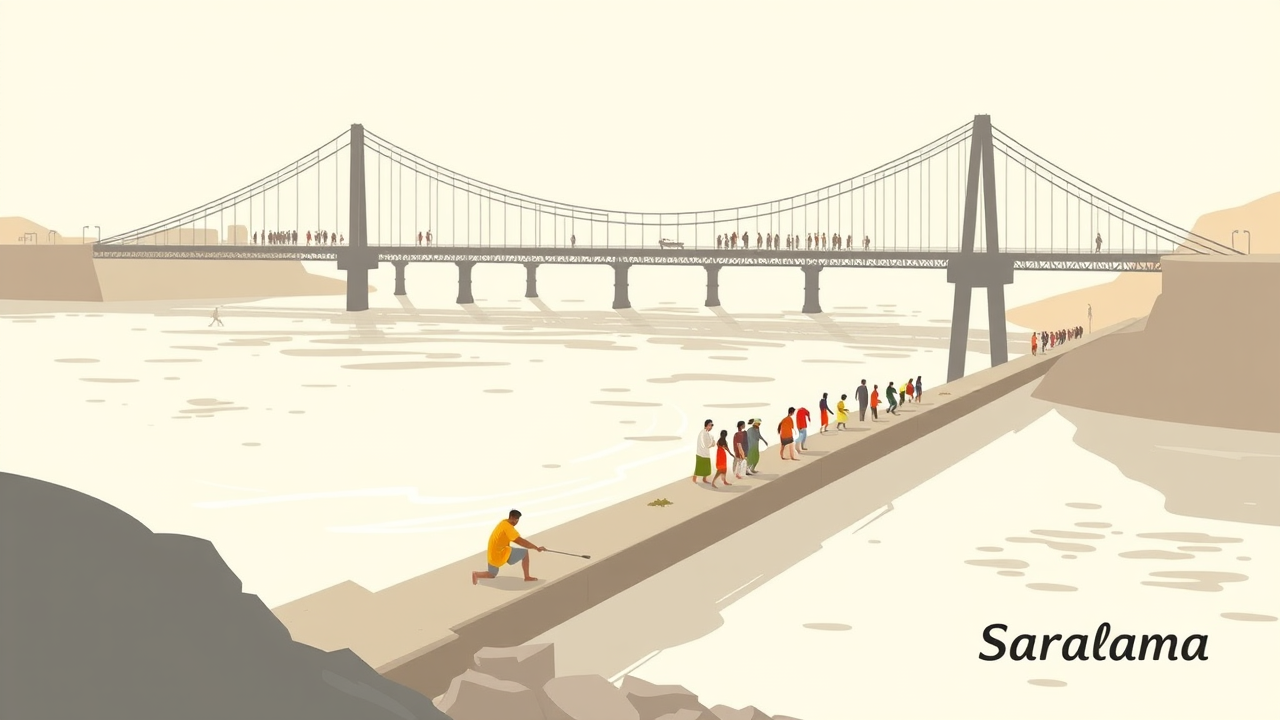 100 Workers Shift from Barari Bridge to Other Ghats