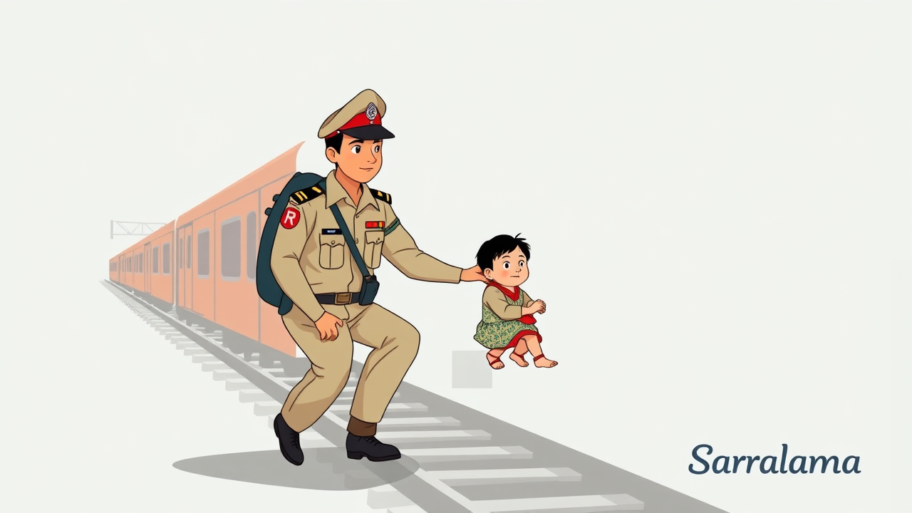 Railway Police Rescue Lost Child in Samastipur