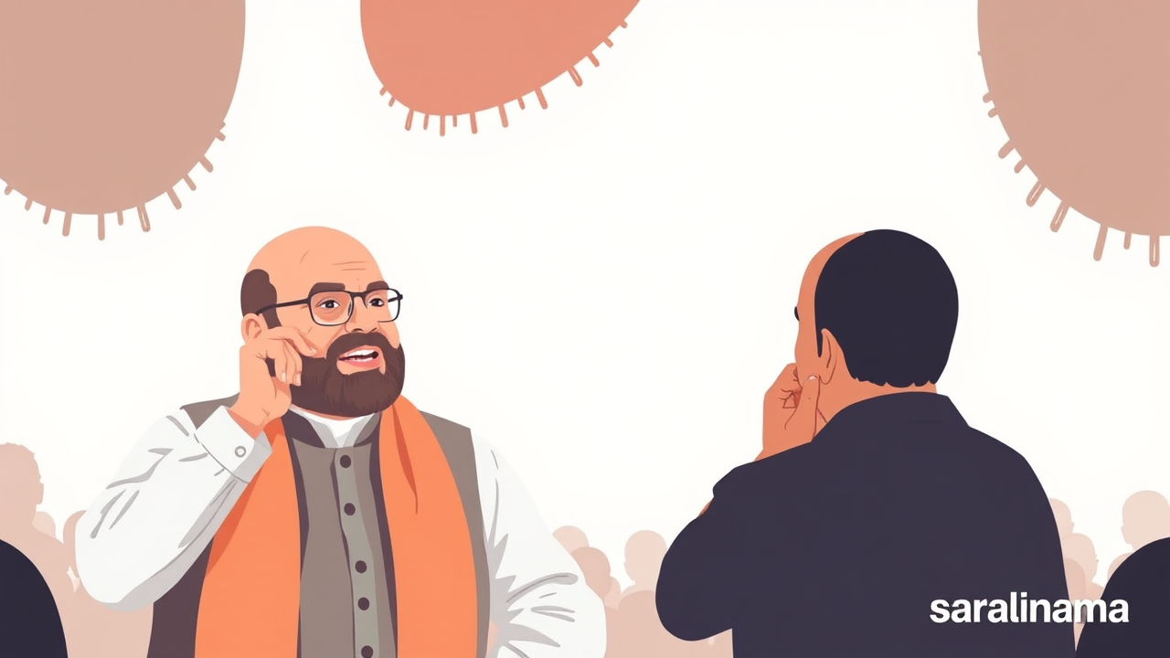 Amit Shah's Bihar Visit: Rallies in Buxar and Siwan