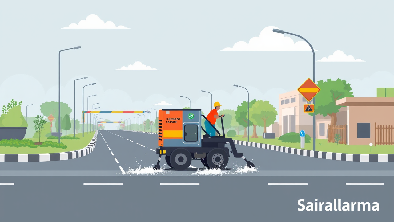 Raipur Expands Machine Cleaning to Two-Lane Roads