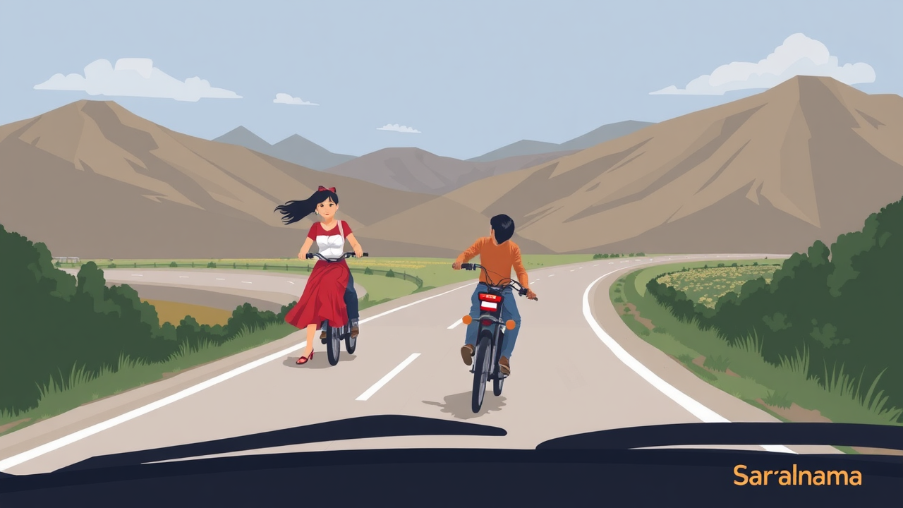 Brother Catches Sister with Lover on Highway, Drama Ensues