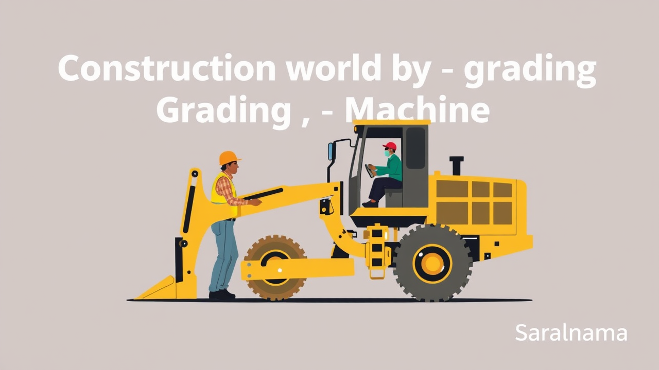 Construction Worker Injured by Grading Machine in Garhwa