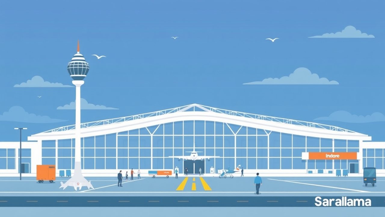 Indore Airport Drops to 4th in India's Top Airport Rankings