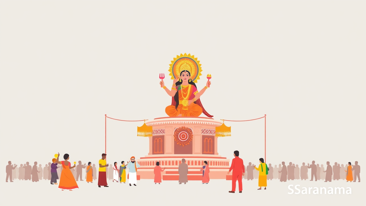5-Day Mahalakshmi Festival Concludes in Nepanagar