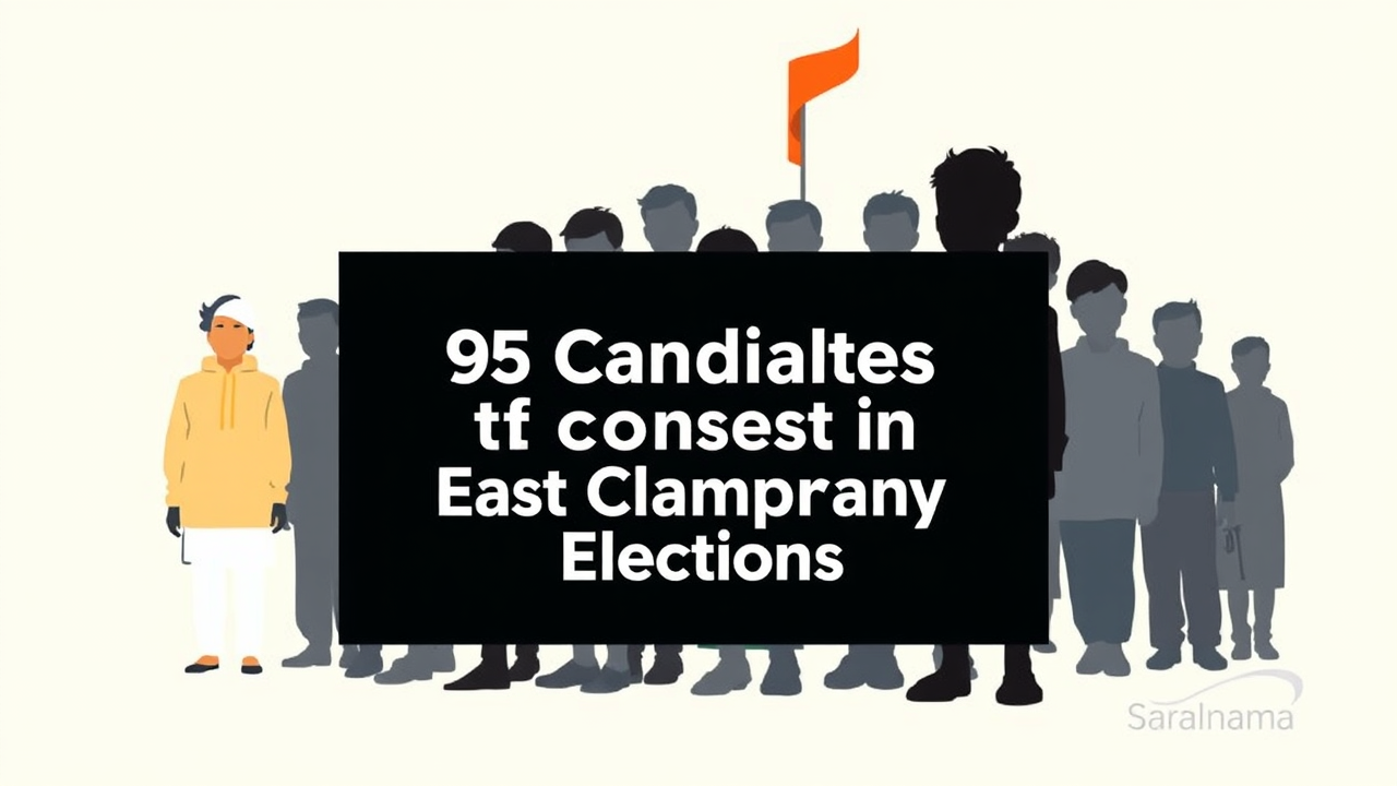95 Candidates to Contest in East Champaran Assembly Elections