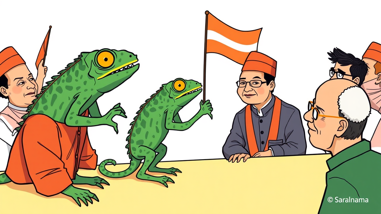 Chameleon Party: Satirical Response to Political Defections