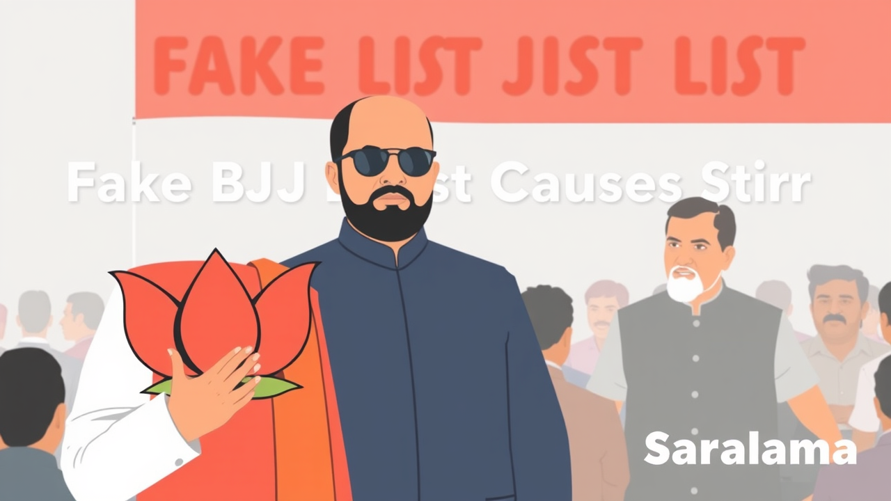 Fake BJP List Causes Stir in Fatehabad