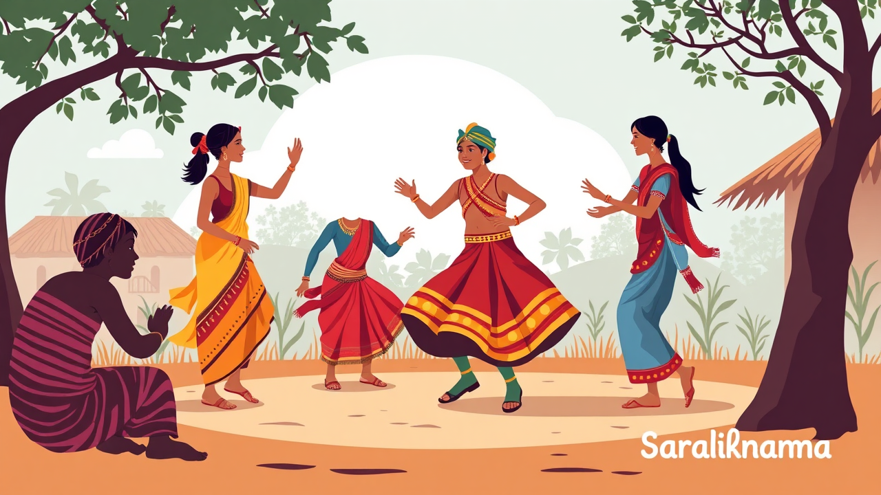 French Tourists Learn Manbhum Chhau Dance in Jharkhand Village