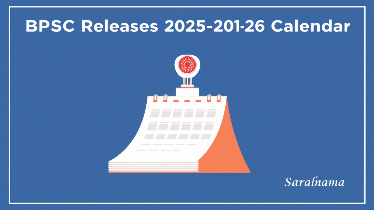 BPSC Releases 2025-26 Exam Calendar for 70th and 71st CCE