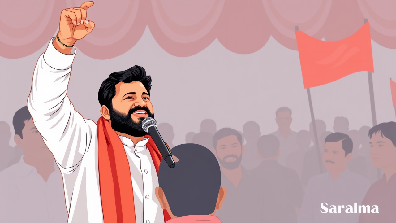 Tejashwi Yadav Campaigns in Saharsa for Bihar Elections