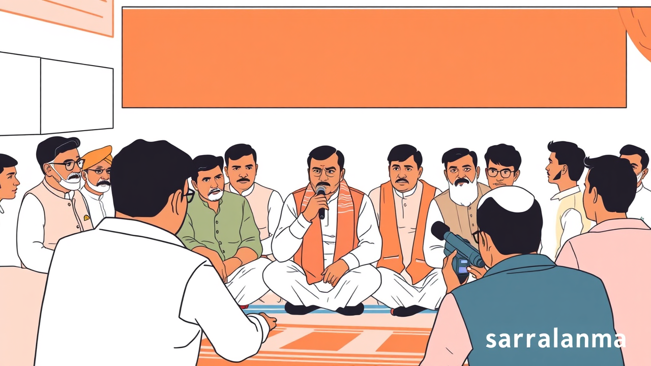 Nawada DM-SP Brief Media on Assembly Election Preparations