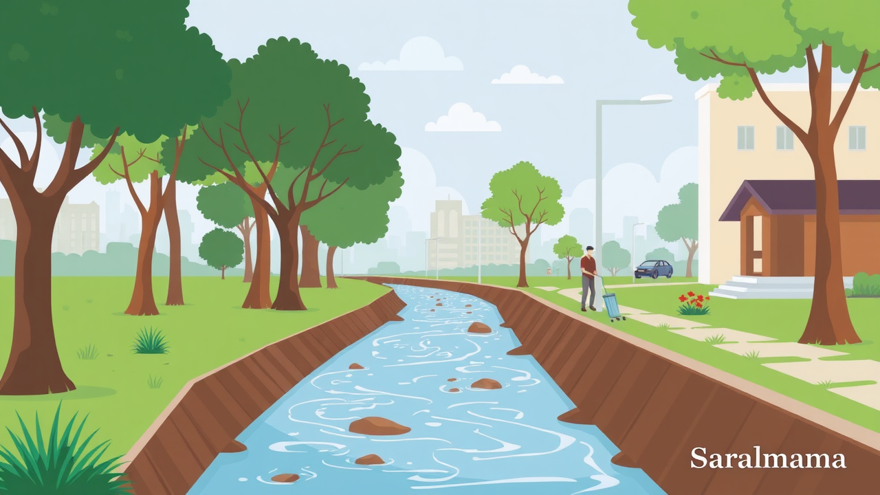 Sewage Overflow Causes Problems in Meham Park