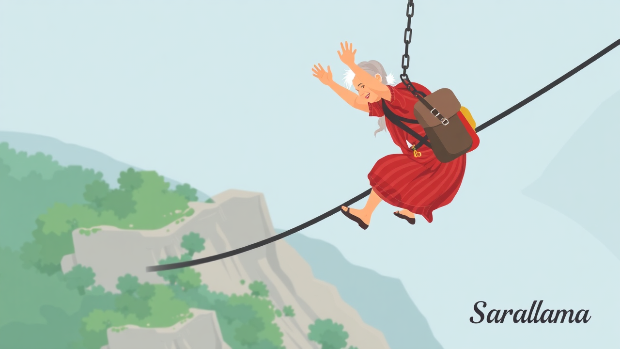 83-Year-Old Woman's Bungee Jump Thrills Rishikesh