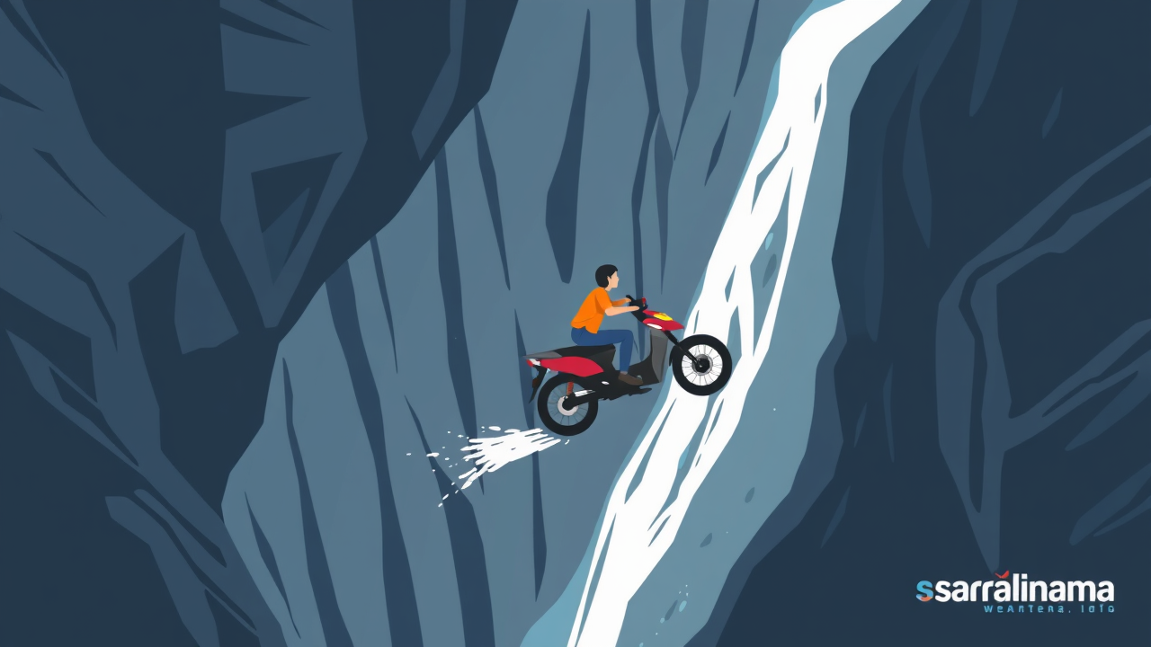 Woman Dies as Scooter Falls into Ravine in Almora Accident