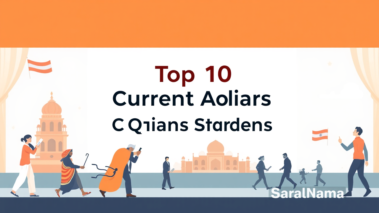 Top 10 Current Affairs Questions for Indian Students