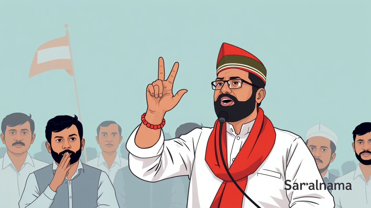 RJD Leader Protests Ticket Denial in Bihar