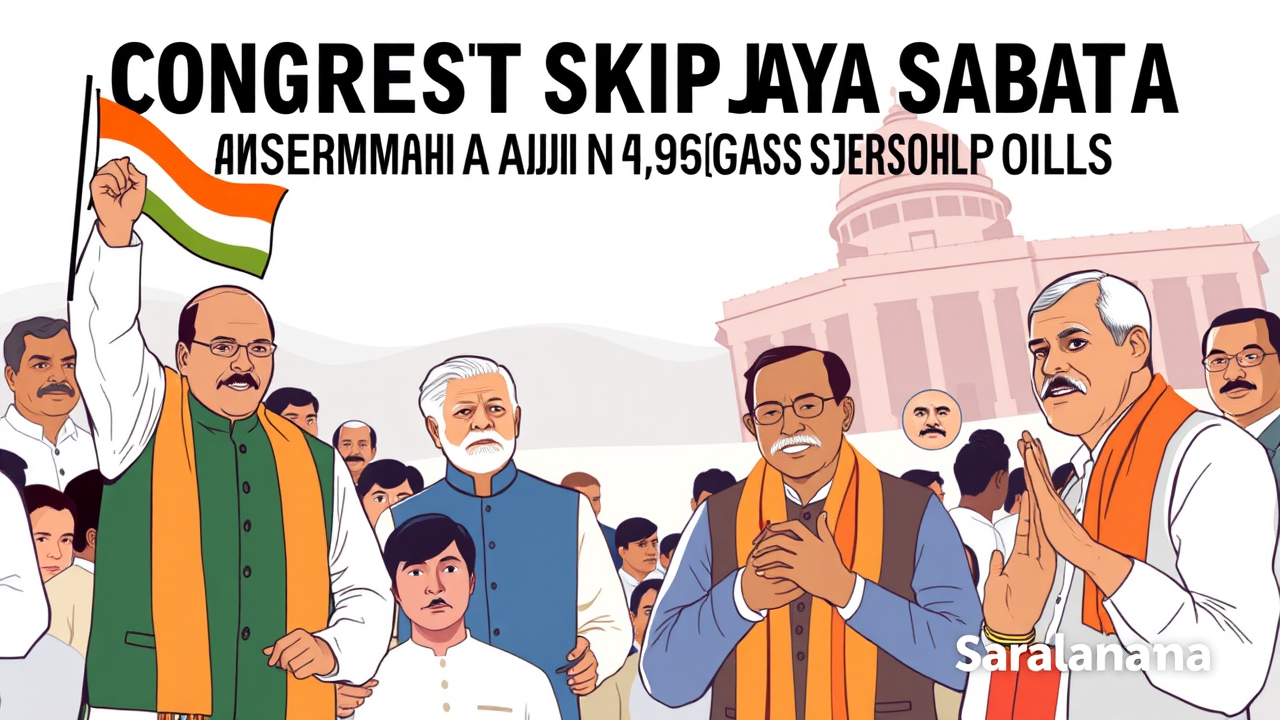 Congress Skips J&K Rajya Sabha and Assembly Polls