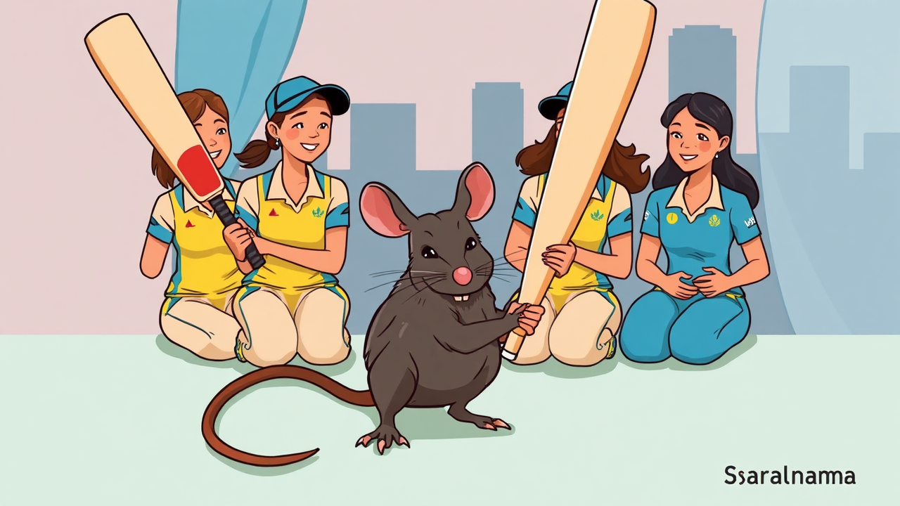 Rat Scares Australian Women Cricketers in India Hotel