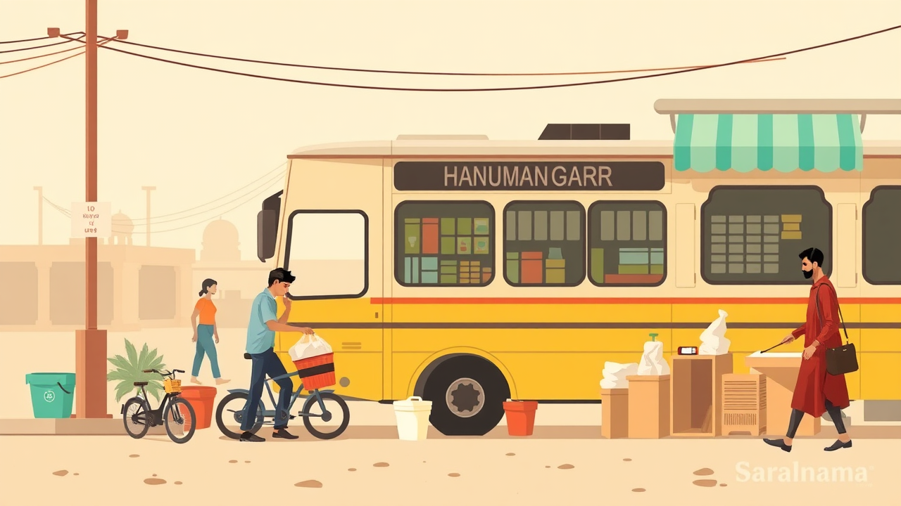 Hanumangarh Bus Stand Cleanup: New Rules for Shopkeepers