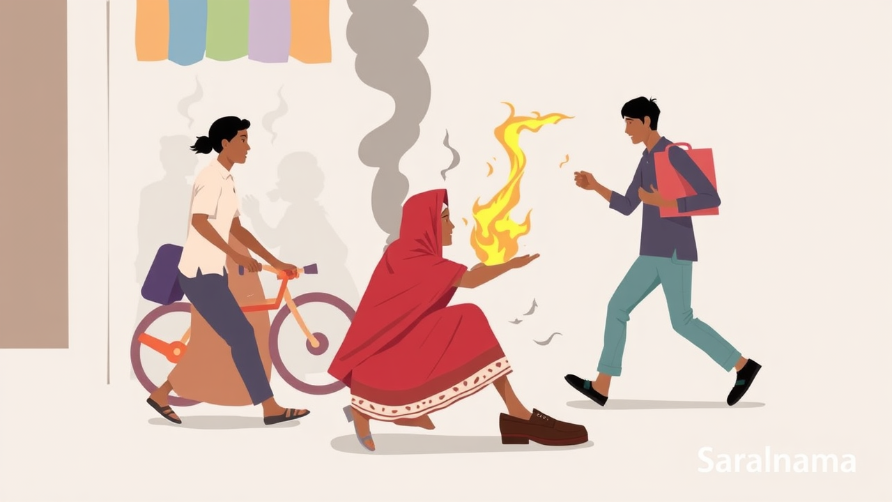 Shoe Shopping Dispute Sparks Violence in Agra