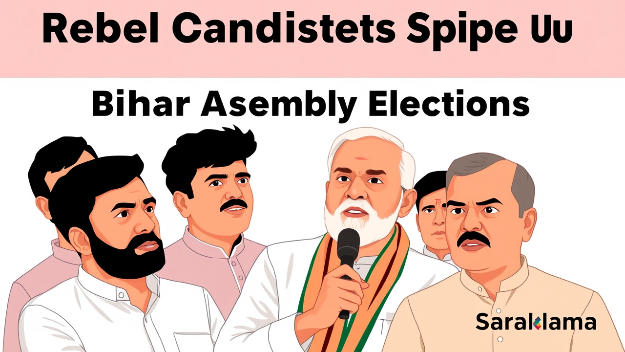 Rebel Candidates Spice Up Bihar Assembly Elections