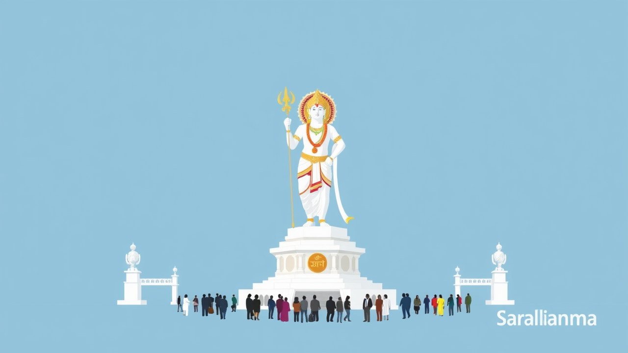 Unique Dry Fruit Statue of Lord Chitragupta Draws Crowds