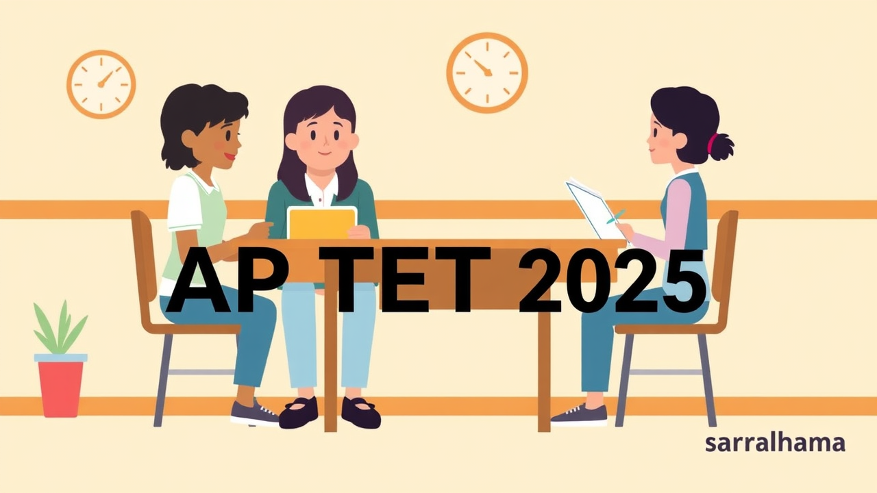 AP TET 2025 Registration Opens for Teacher Eligibility Test