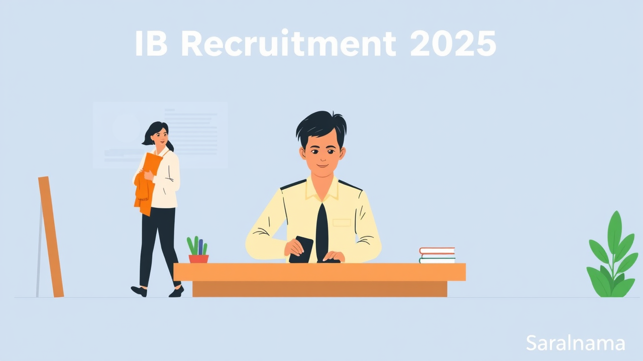 IB Recruitment 2025: 258 Posts, Apply from 25 Oct