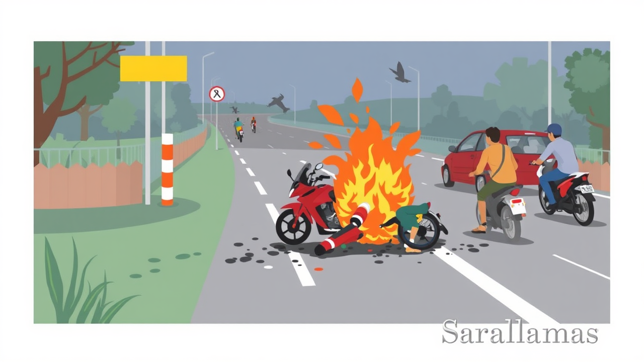6 Injured in Bike Collision Near Gadauli, Satna Road