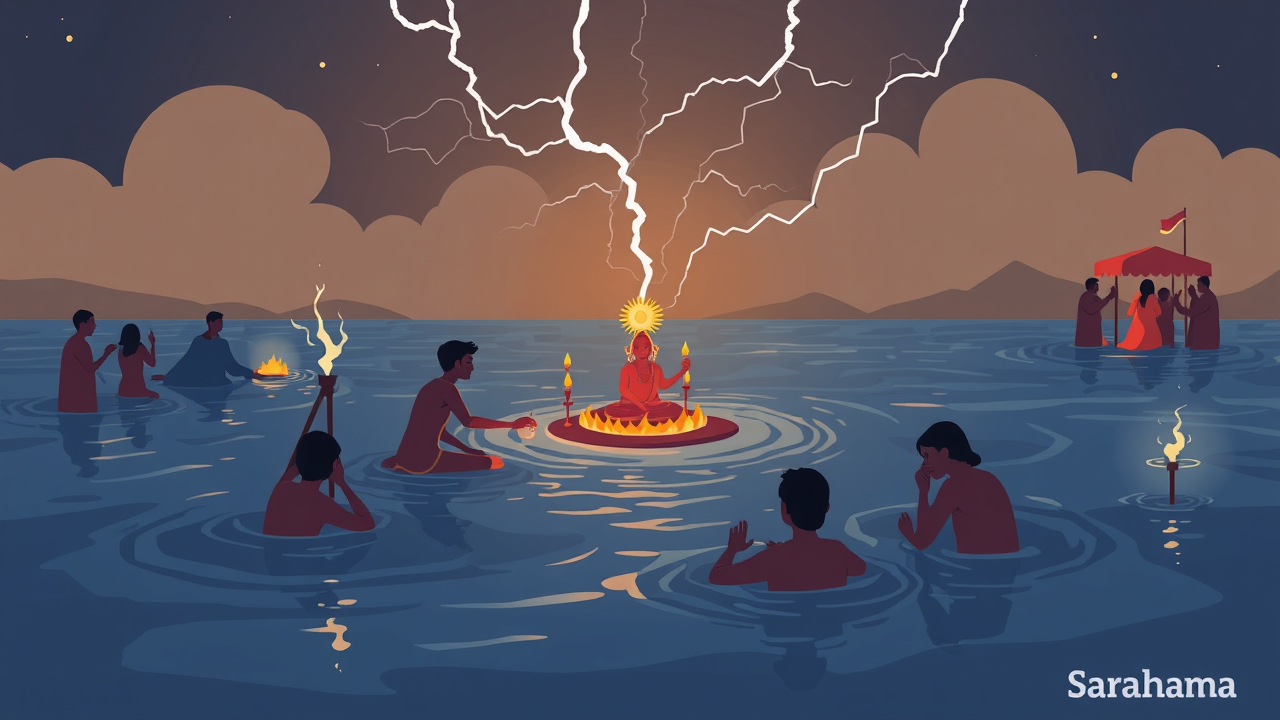 Youth Dies from Electric Shock During Idol Immersion in UP