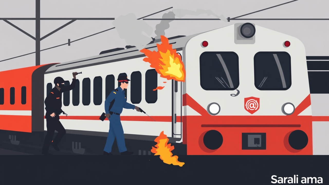 2 Arrested for Train Blast in Amrit Bharat Express
