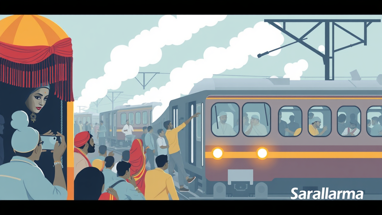 Chhath Festival Rush Causes Train Overcrowding in Bihar