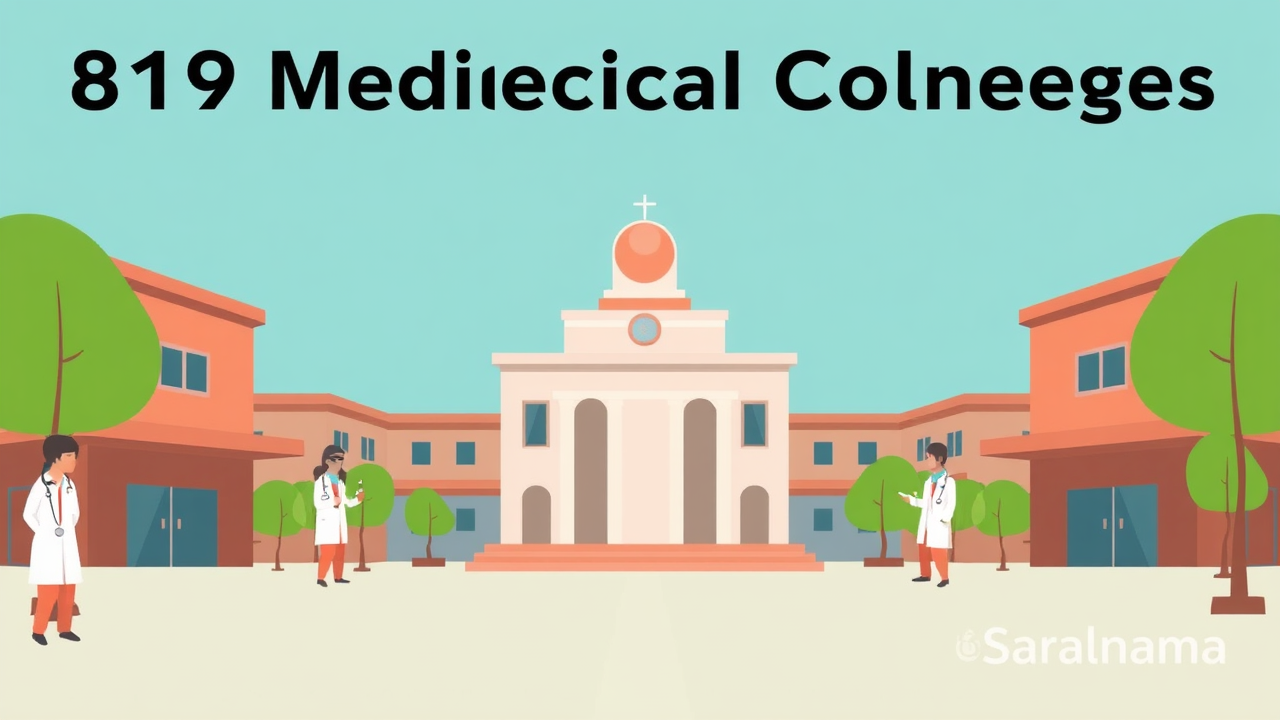 819 Medical Colleges in India: Health Minister Nadda Reports Growth