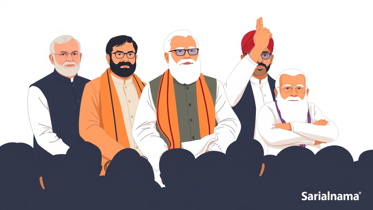 VIP Leaders Join BJP Ahead of Bihar Elections
