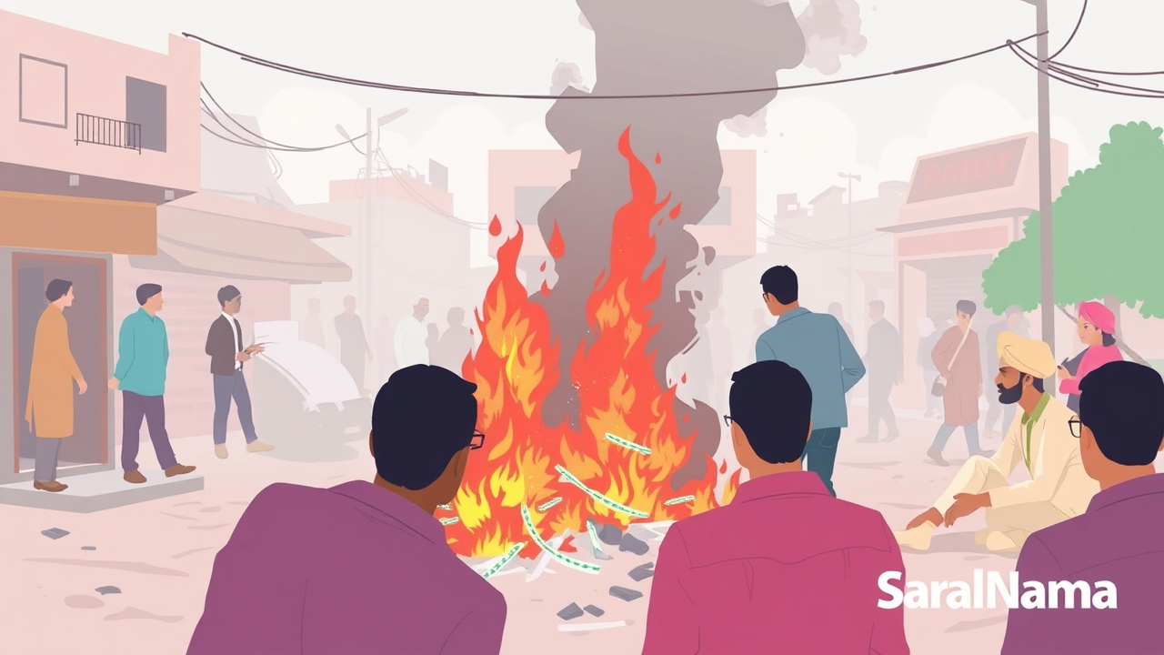 5 Injured in Violent Clash Over Money in Bhagalpur