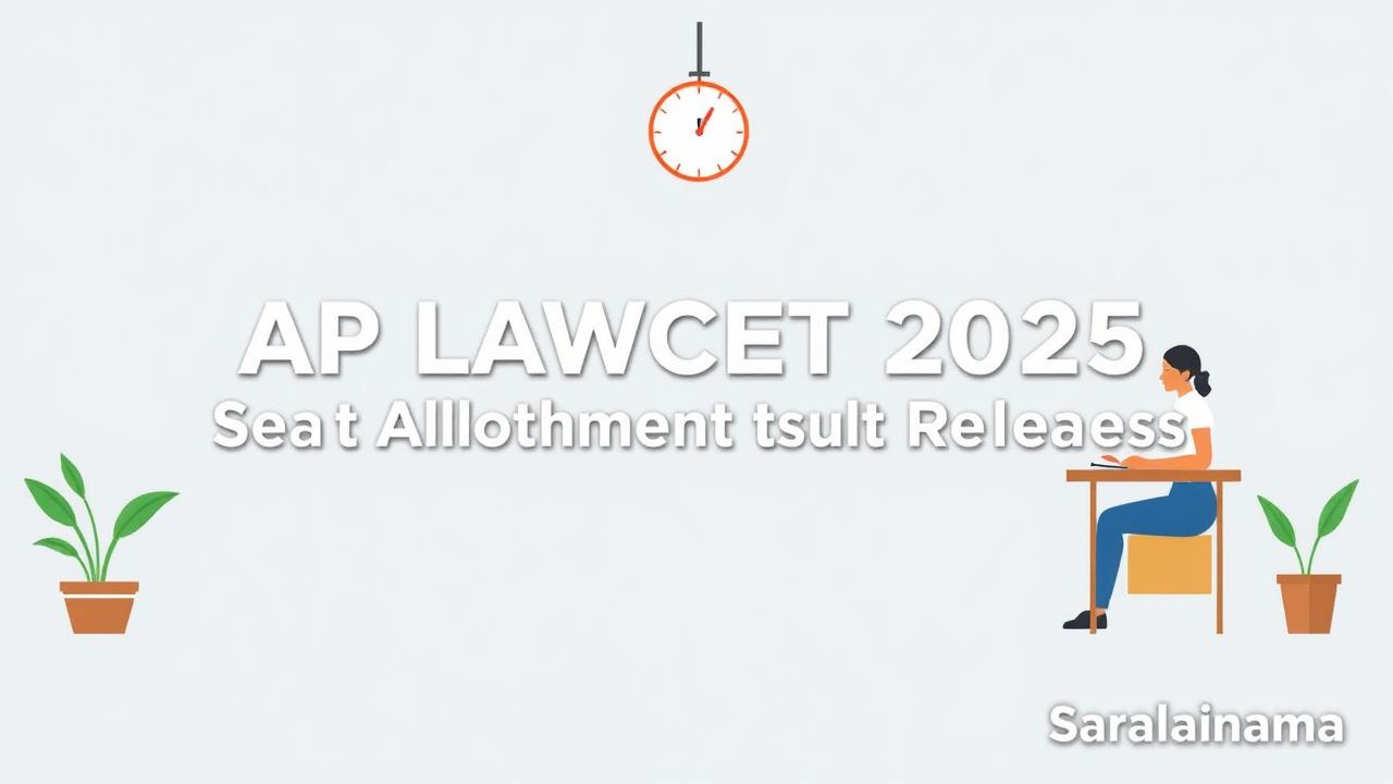 AP LAWCET 2025 Seat Allotment Results Released