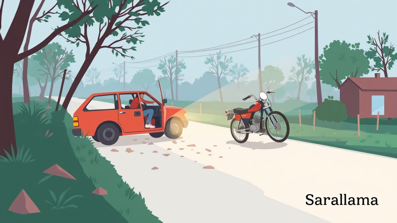 Student Dies in Bike Accident in Gumla, Two Injured